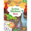 Erstes Stickern Dinos (Sebastian Coenen, Deutsch)