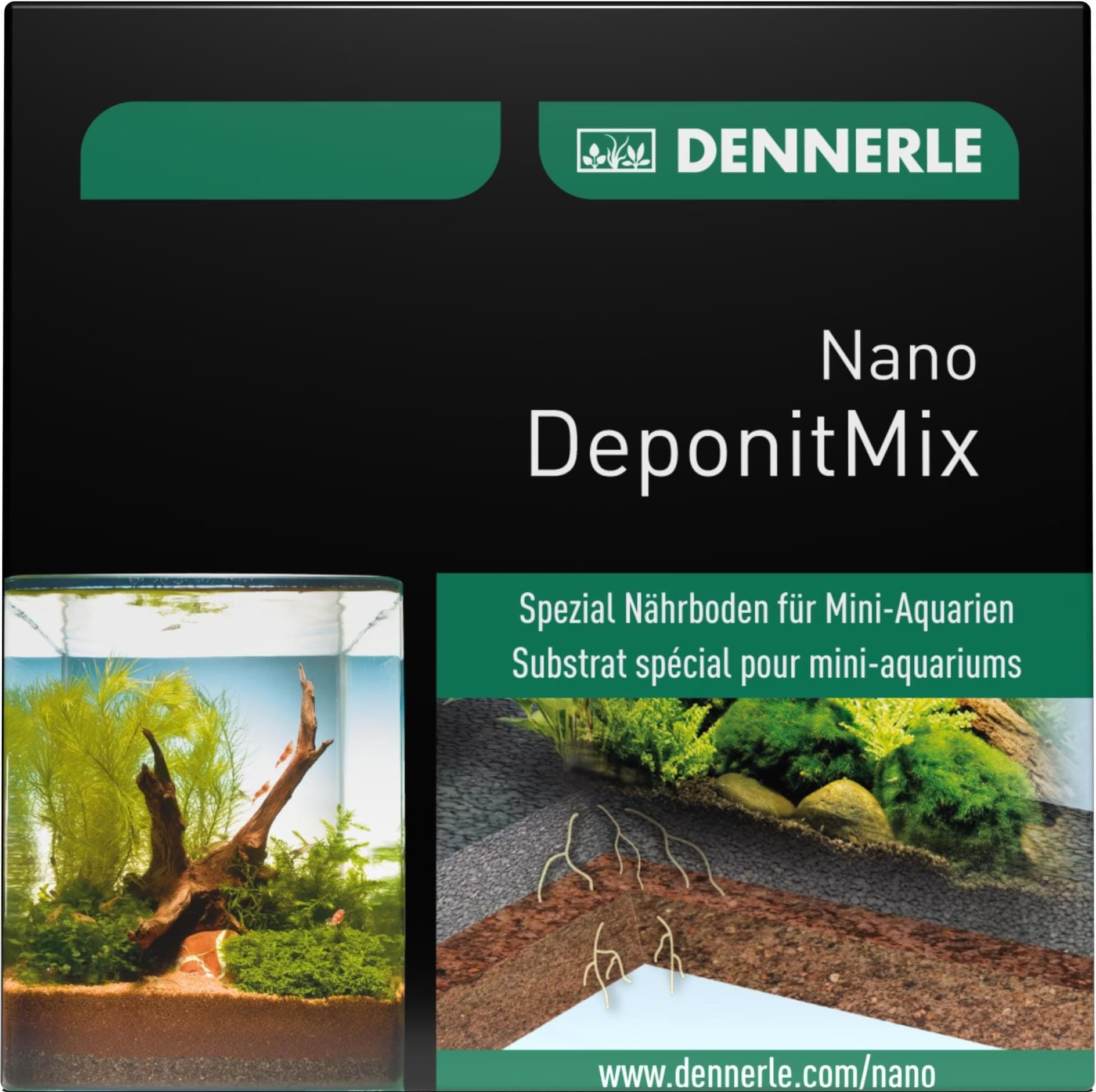 Comparer les prix de DENNERLE Nano Deponit Mix 1 kg