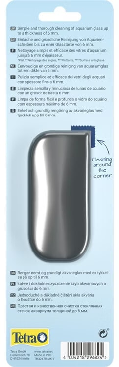 Tetra Magnet Cleaner Flat M 4004218296824 Nettoyage Aquarium Vitre Entretient Poisson Reptile Soins Comasound Kartel Csk Online
