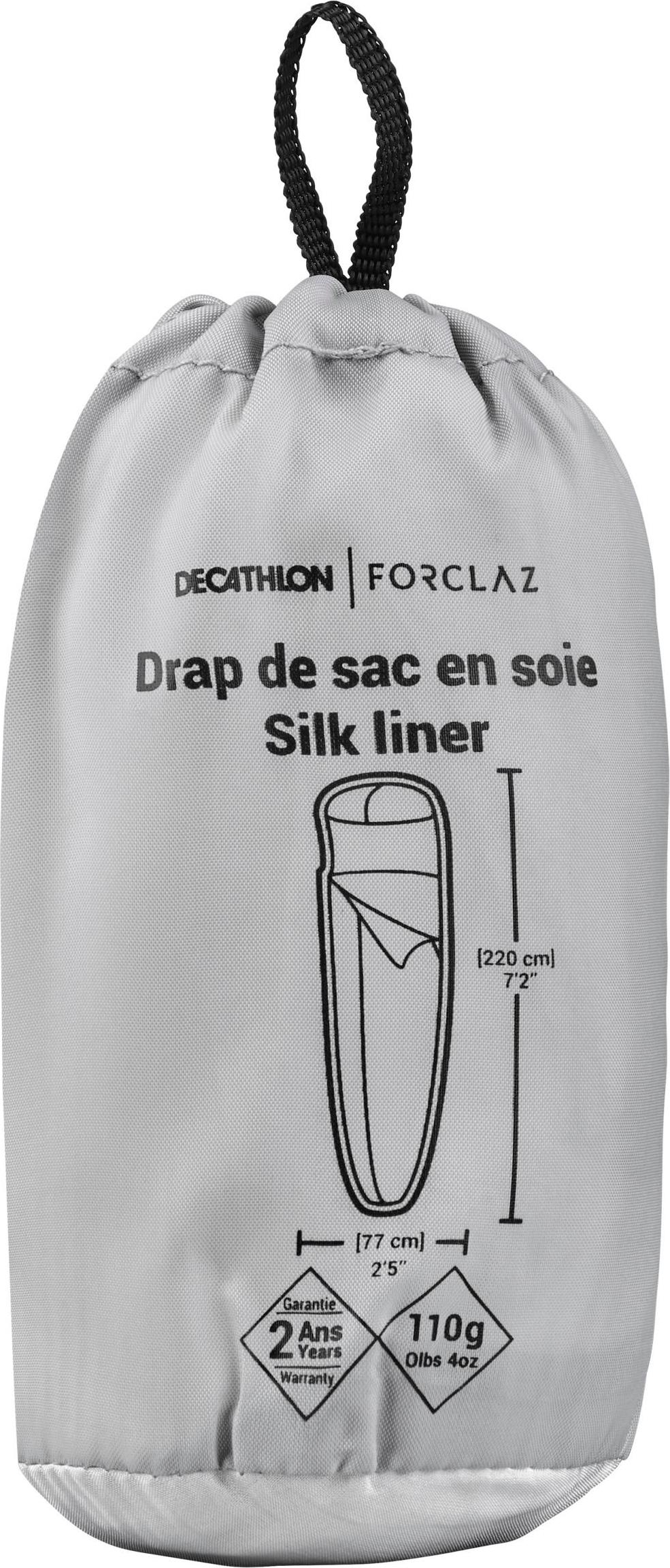 Sac de couchage en soie decathlon hot sale