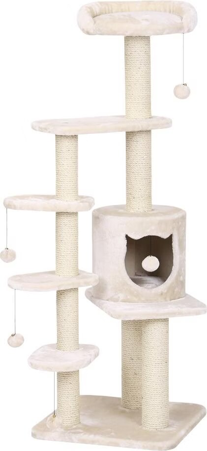Comparer les prix de Nobby Arbre  chat CHARI (144cm, Beige), Arbre  chat