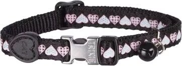 Trixie Collier En Nylon À Motif De CUr Pour Chats 22-36 Cm