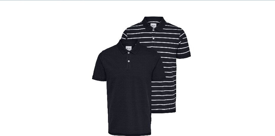 Only & Sons Onscoop Reg Ss Polo -pack (XL) kaufen