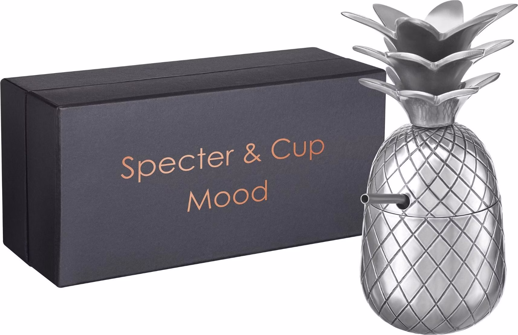 Specter &amp; Cup Ananas Cocktail Becher Mood Silber (3 dl, 1 x ...