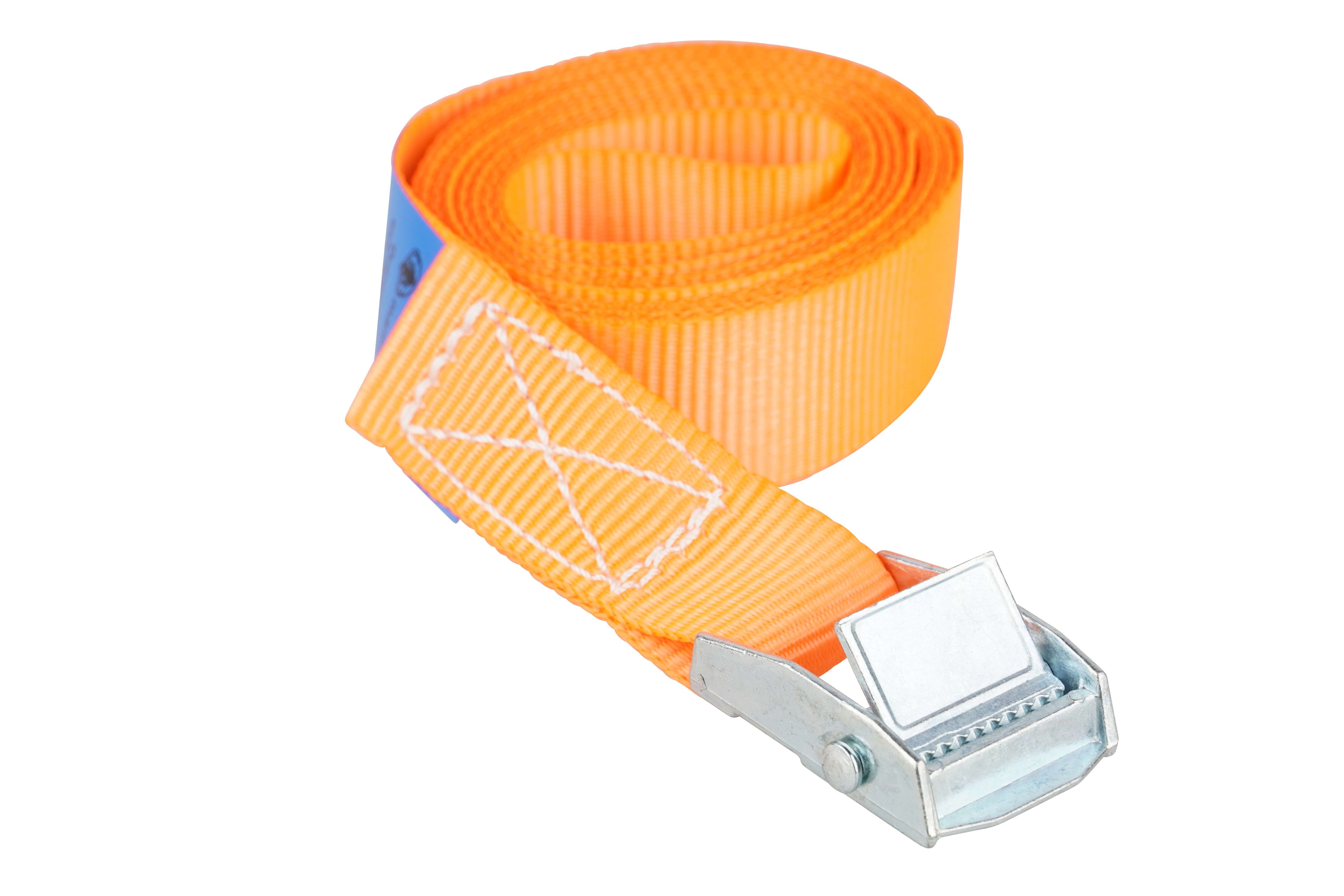 Orange-Line Polyester Gurt 1-teilig Metallklemmschloss 25 mm 3 m Galaxus
