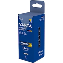 Varta Longlife Power (40 pcs, AAA, 1260 mAh)