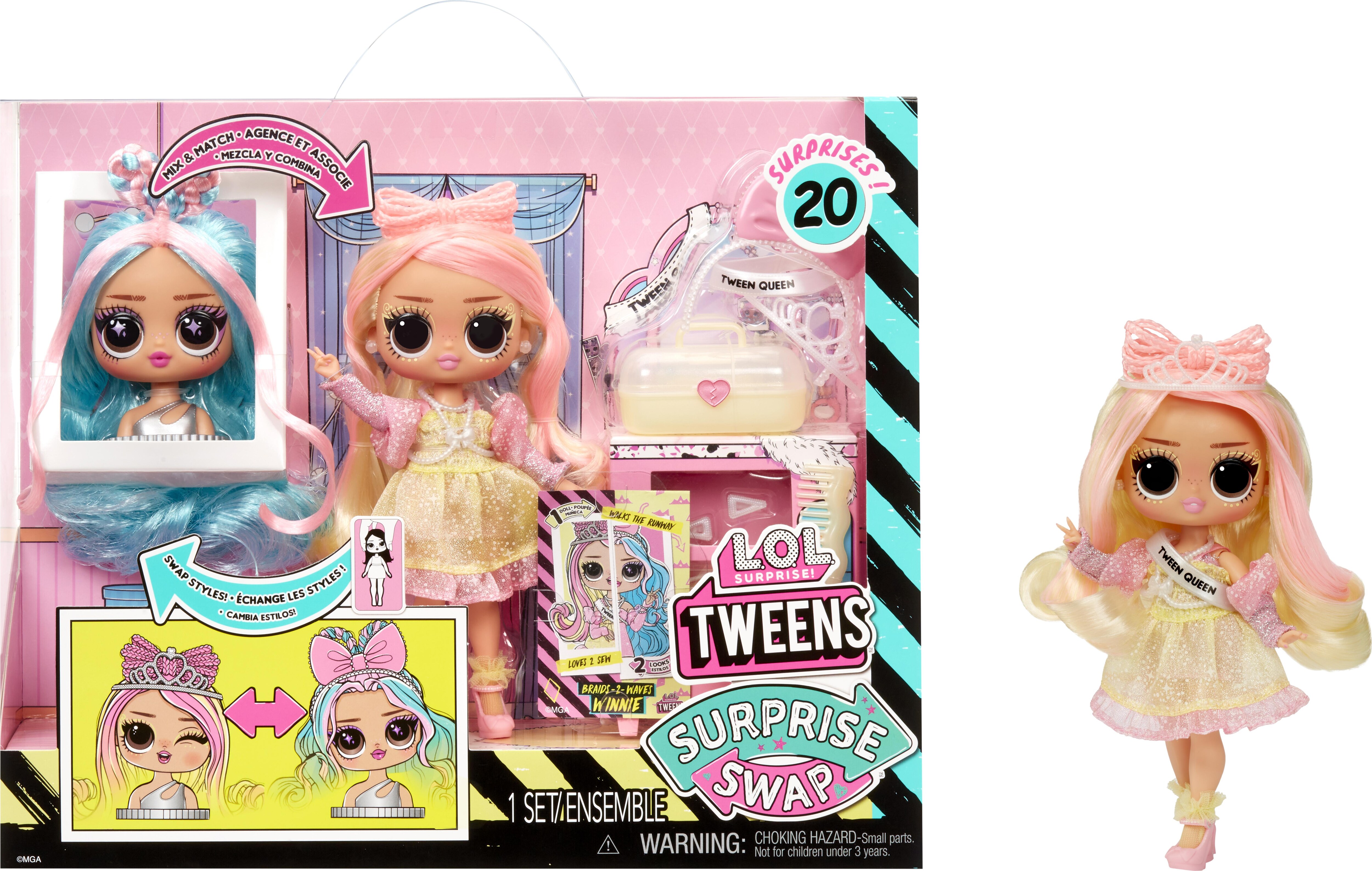 MGA TOY L.O.L. SURPRISE DOLL TWEENS 25 CM acheter sur Galaxus