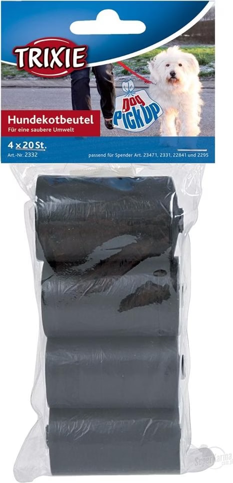 Comparer les prix de Sacs ramasse crottes en plastique trixie