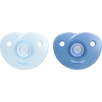 Philips Avent Curved Soothie (2 x, from birth)
