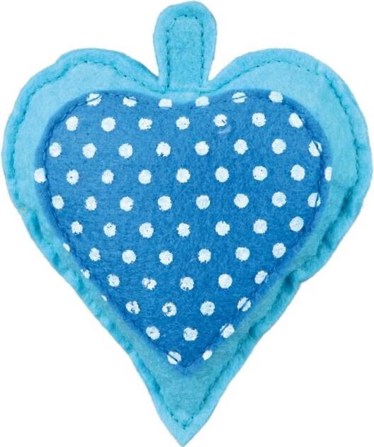 Meilleurs prix pour Feutre Cœur avec garnissage Valériane Jouet pour Chat, 11 cm