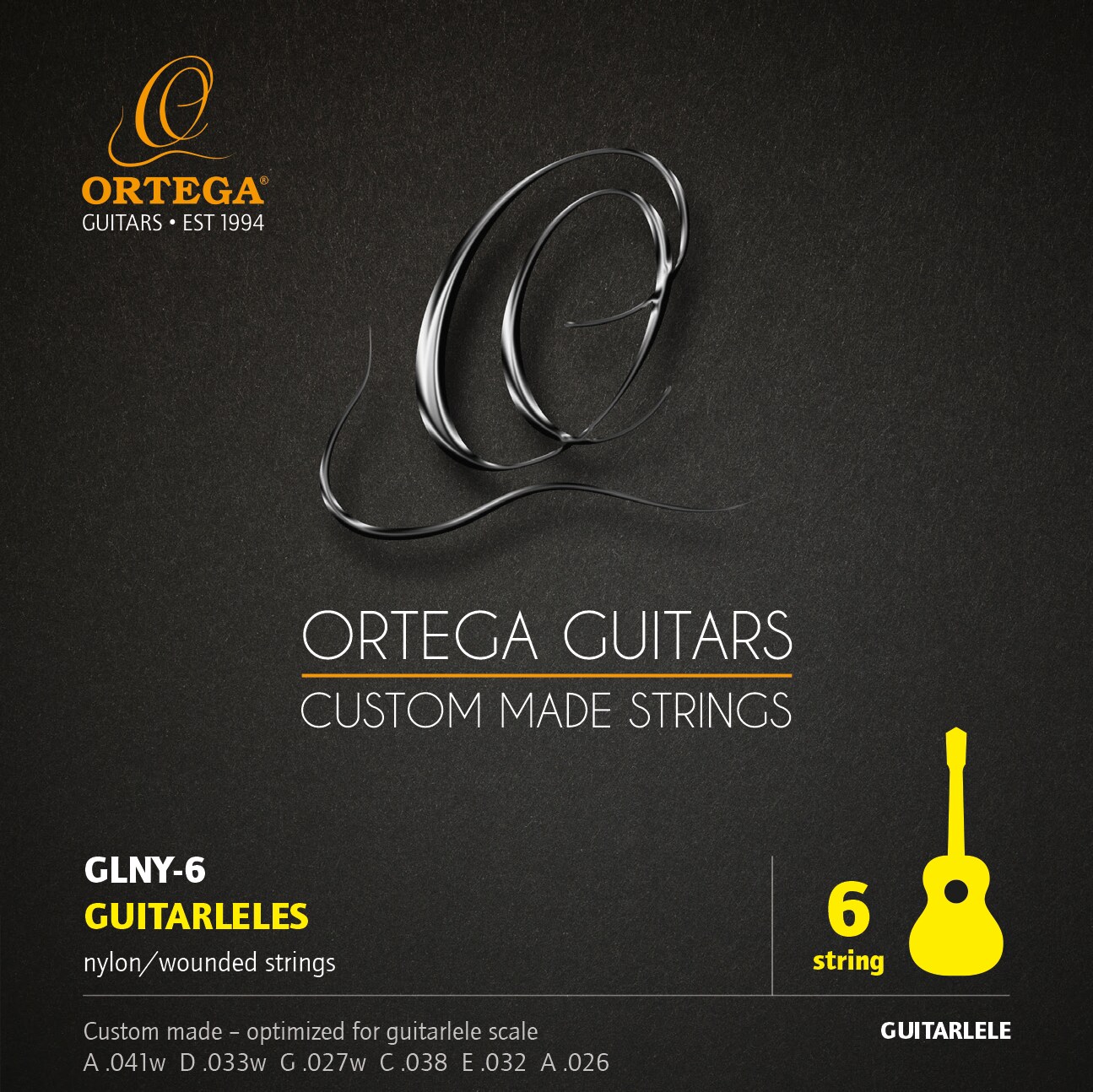 Ortega Guitarlele Nylon Saiten (Ukulele Gitarre) kaufen
