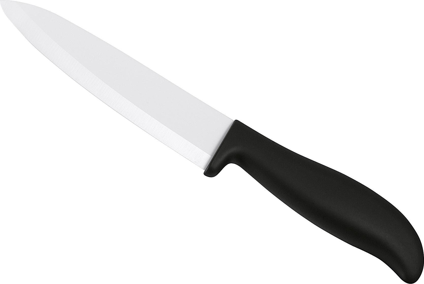 My Basics Keramik Fleischmesser 15 cm, Küchenmesser, Schwarz, Silber