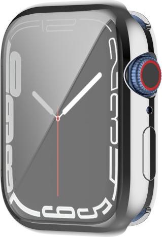 Cover Discount Apple Watch 45mm Rubber Protection Case silver