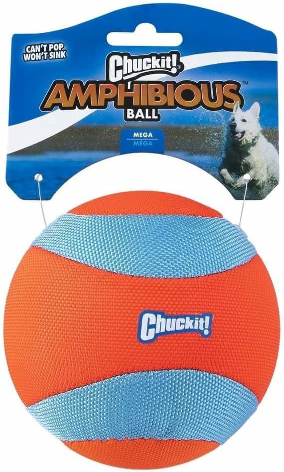 Chuckit! ! Mega Ball amphibie (Jouets pour chat), Jouets pour chien