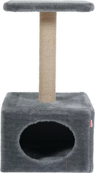 Meilleurs prix pour Zolux Arbre À Griffer Solo Pour Chat Gris Avec Grotte 50X30 Cm