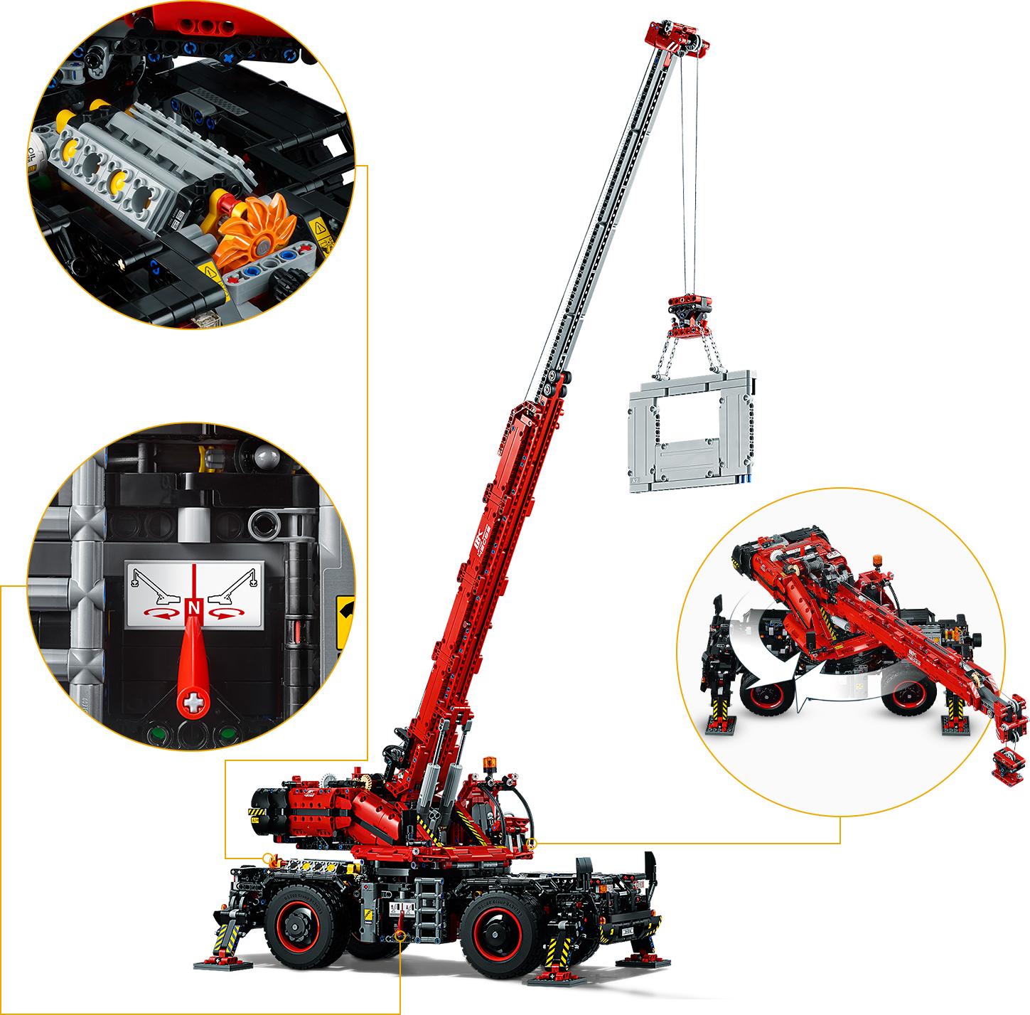 Lego 42082 hot sale price