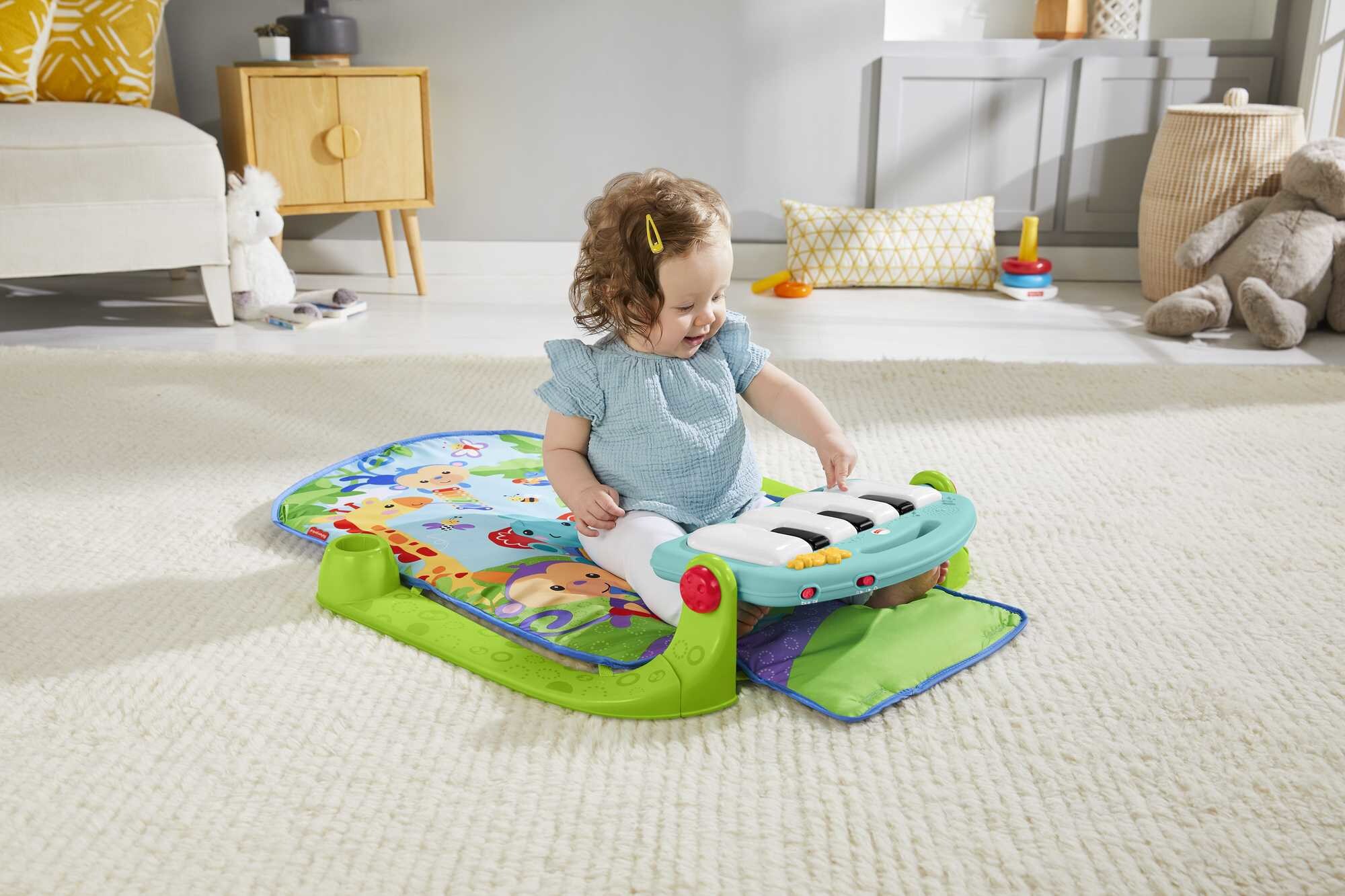 Fisher price rainforest piano gym hot sale