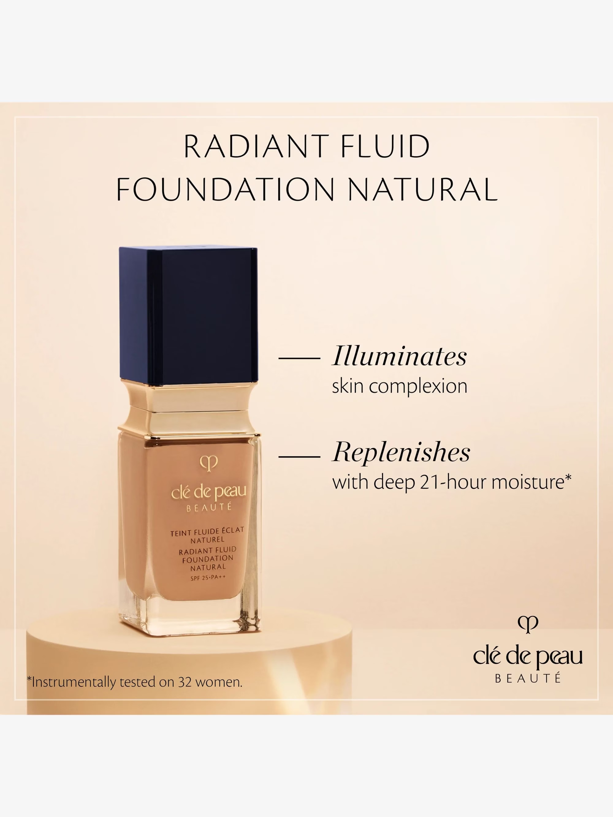 Clé De Peau Radiant Fluid Foundation Natural O30 - kaufen bei Galaxus