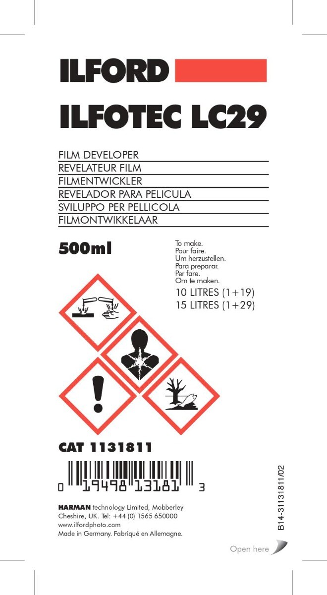 Ilford ILFOTEC LC-29 DEV (Negativentwickler) kaufen NY7855