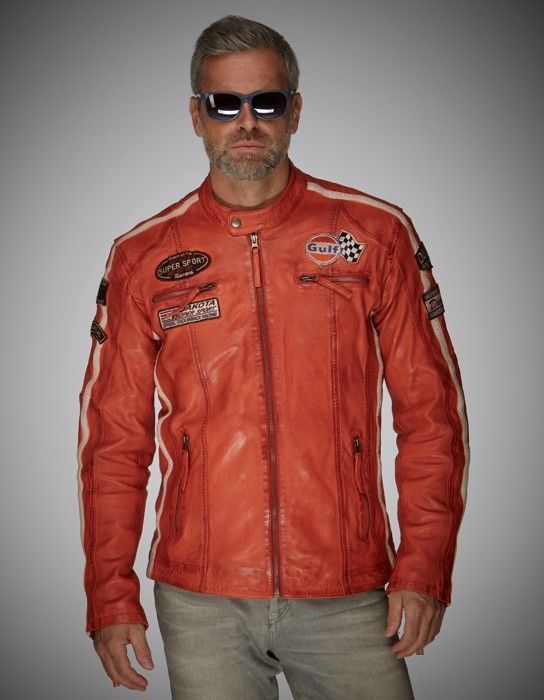 Grandprix Originals Gulf Racing Jacket orange Gr. 3XL (3XL) Galaxus