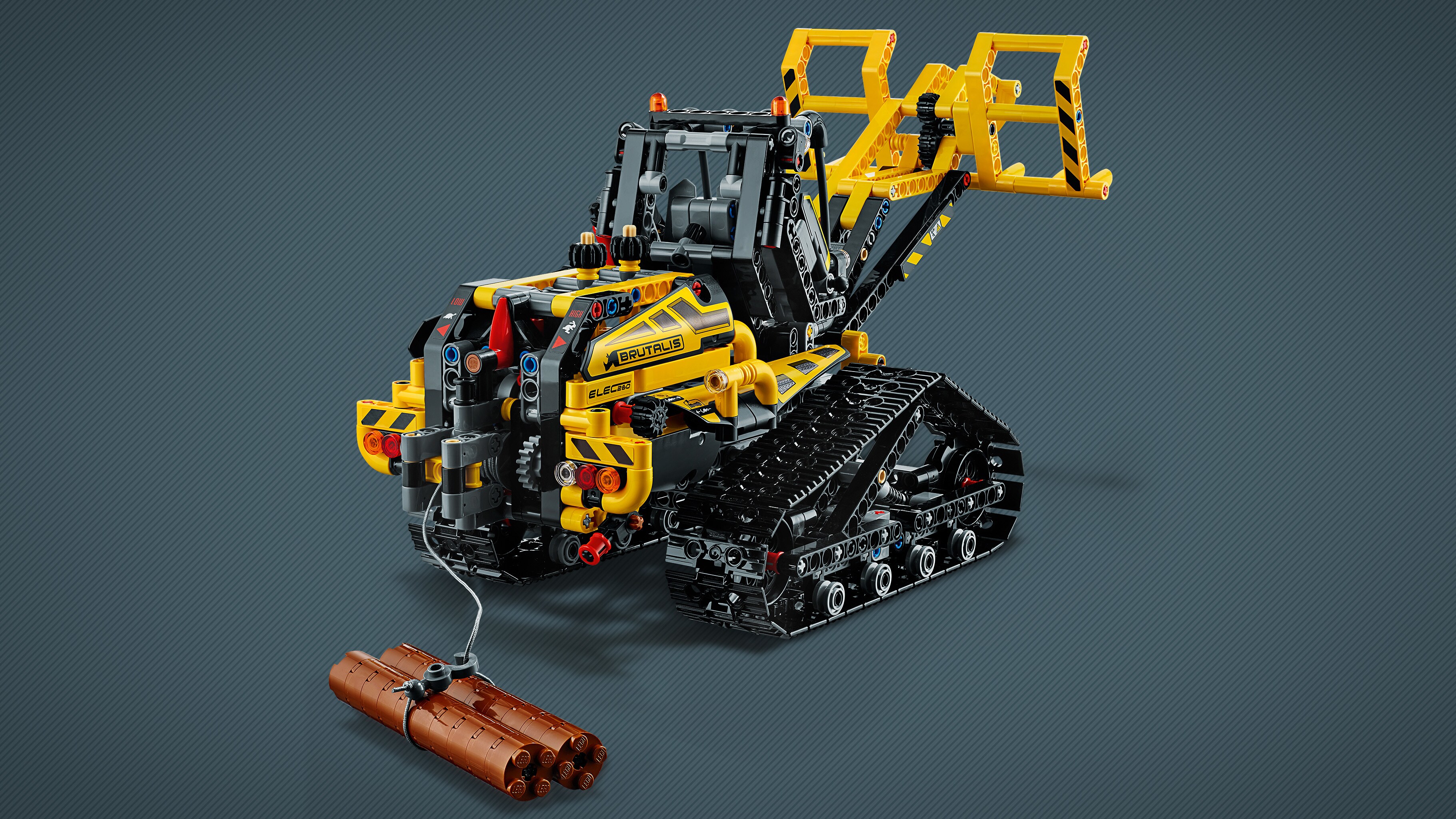Lego technic tracked loader best sale