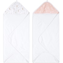 aden + anais Hooded towel dumbo new heights in pack of 2