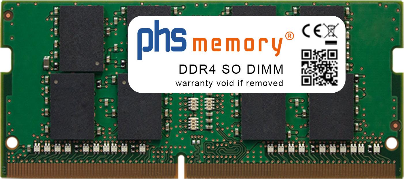 PHS-memory RAM passend für HP 15-da0080ns (1 x 16GB), RAM Modellspezifisch