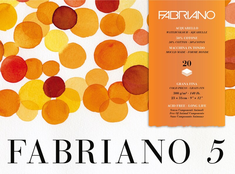 Fabriano 5 Aquarellpapier Feinkorn kaufen