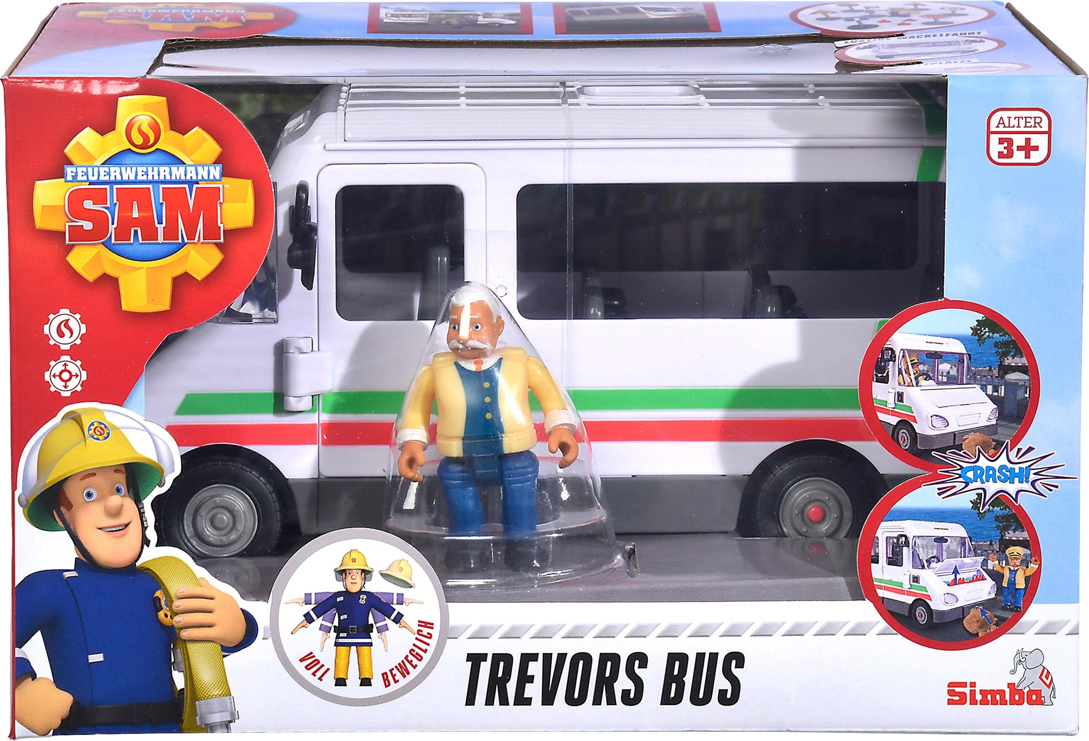 Fireman sam trevor's bus toy new arrivals