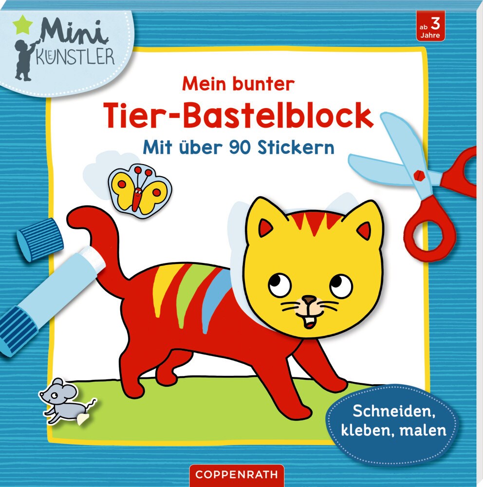 Mein bunter Tier-Bastelblock (Deutsch) kaufen