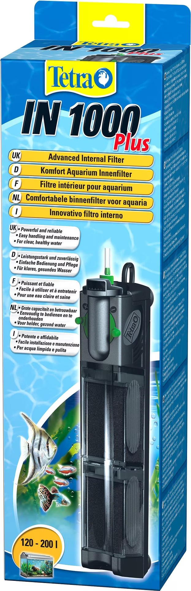 Meilleurs prix pour Tetra - Filtre intérieur pour aquarium Tetra filtre In 1000 120 - 200 litres