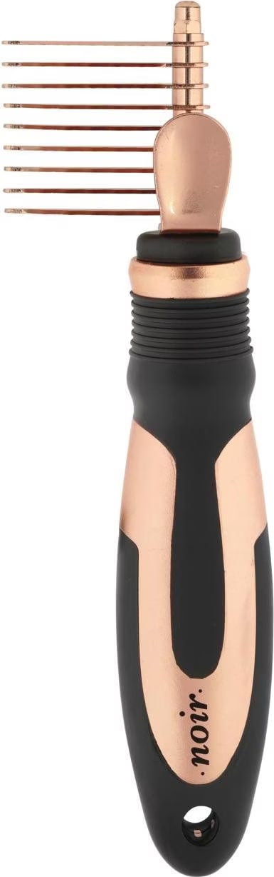 Comparer les prix de EBI Noir Dematting Comb 9 lames (Chien), Produits de soins pour animaux