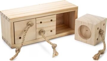 Comparer les prix de Beeztees BZ BOIS RONGEURS BRAINGAME IBOR 2, quipement cage pour rongeurs