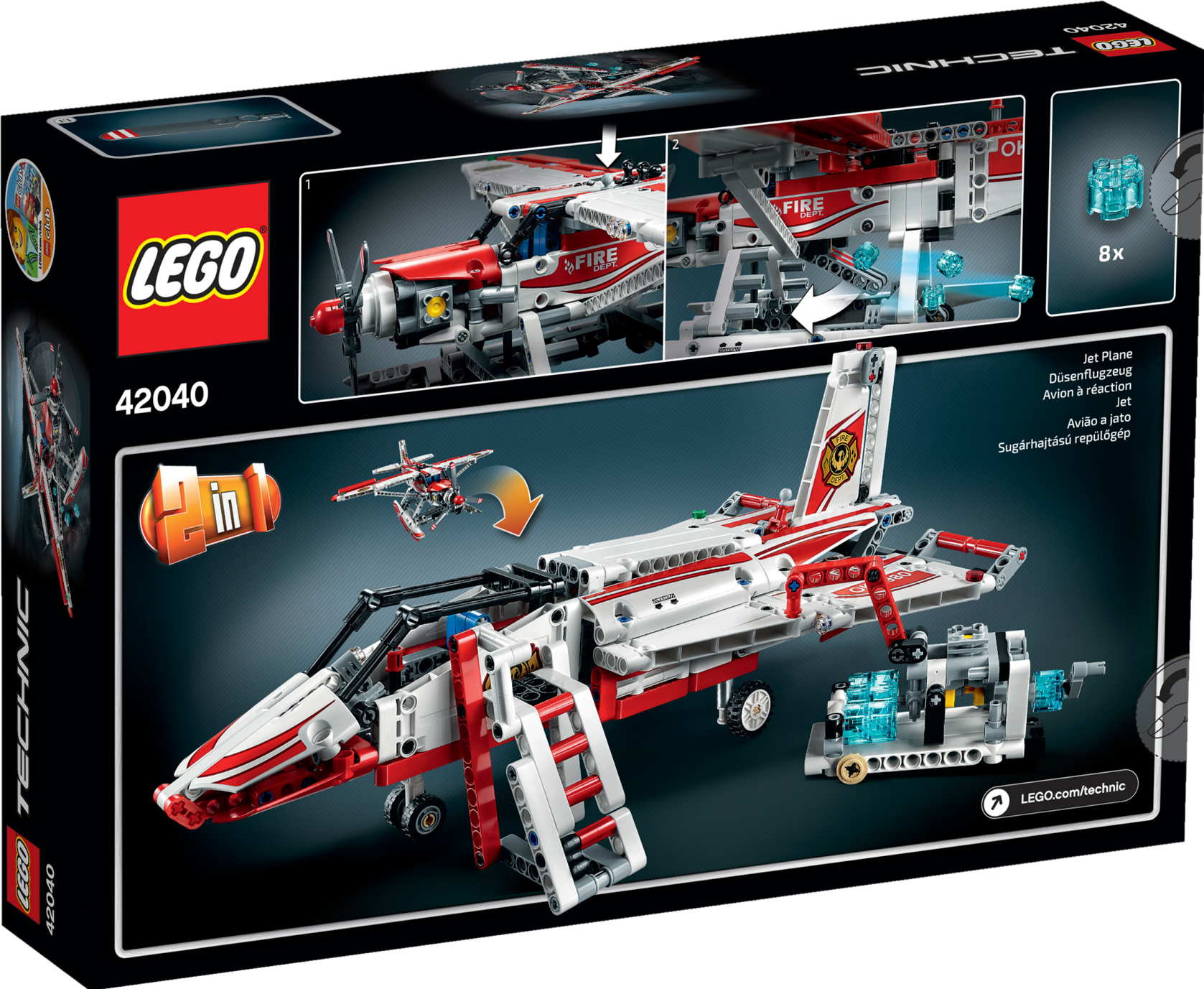 LEGO Technic Fire Plane 42040 LEGO Technic buy at Galaxus