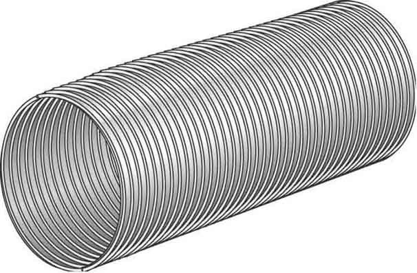 Intelmann Tubo Flessibile In Alluminio, 250 Mm, Lunghezza 3 M + 2 Fascette Stringitubo In Acciaio Inox : Amazon.it: Fai Da Te