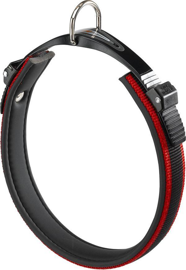 Meilleurs prix pour Ferplast Collier ergonomique pour chiens ERGOCOMFORT C15/42, fermeture à double micro-régulation, rembourrage souple, attache facile, A: 34:42 cm B:15 mm Rouge