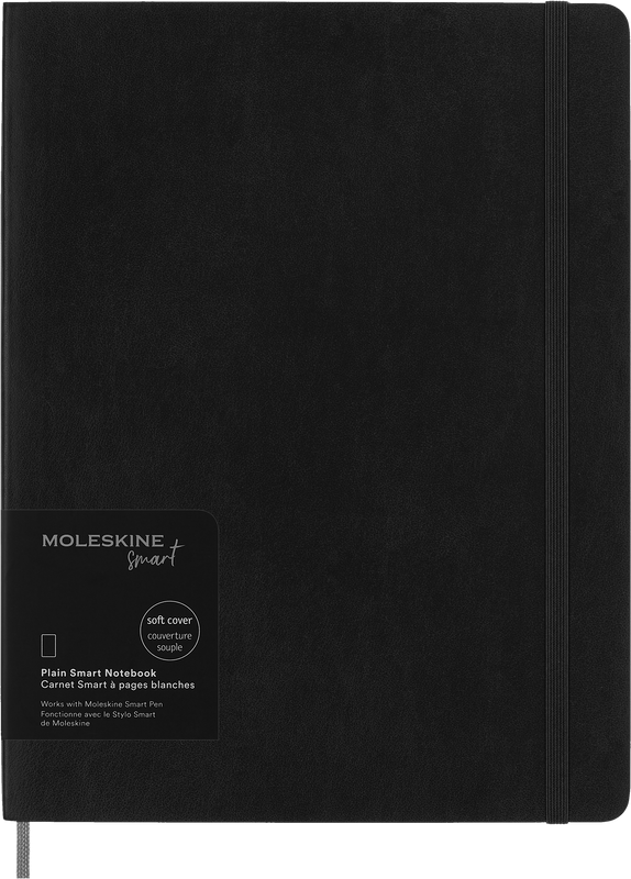 Moleskine Smart NB blanko XL SC Swrz (25 x 19 cm Blanko Weicher Einband 144 x) Galaxus