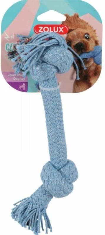 Corde Cosmic 2 nœuds. taille ø 3 cm x 35 cm. jouet pour chien. - zolux - ZO-480491