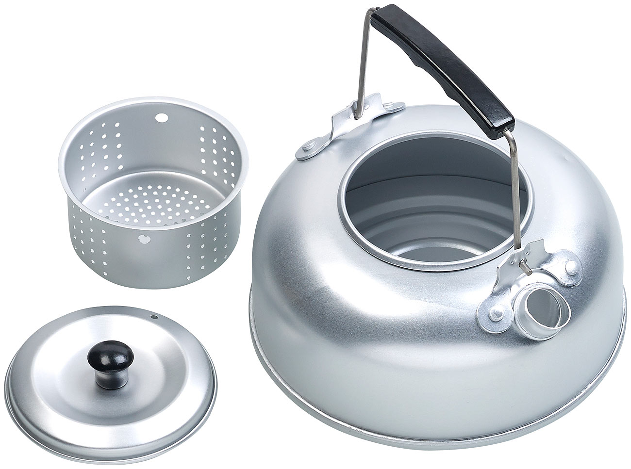 Semptec Camping-Kessel aus Aluminium mit Tee-Sieb und isoliertem Griff 0 75 l Galaxus