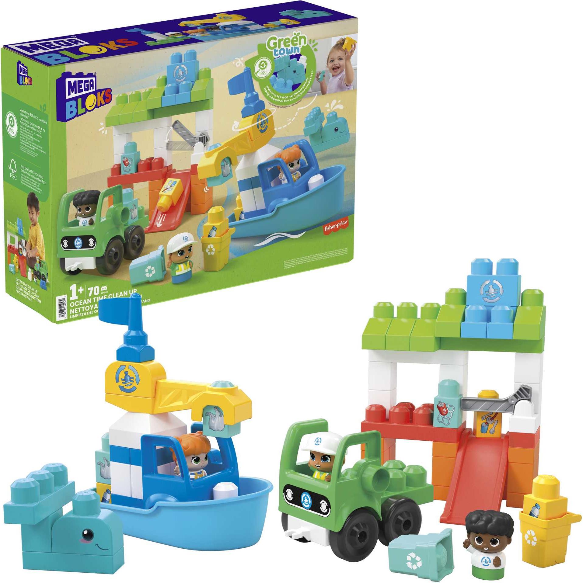 Mega Bloks Green Town Ocean Time Clean Up acheter sur Galaxus