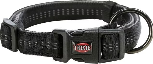 Meilleurs prix pour Softline Collier Elegance Sm 30-45cm 15mm Noir Et Gris Graphite