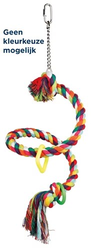 Meilleurs prix pour Trixie Perchoir Corde Multicolore Spirale 50 Cm