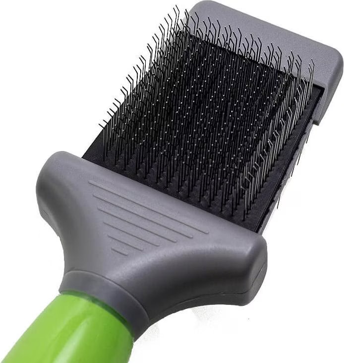 Brosse carde double-face Premium Moser chien et chat L22xl6,3xH4,2 cm - Brosse carde pour Chien