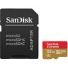 SanDisk Extreme microSDHC U3 avec adaptateur (microSDHC, 32 Go, U3, UHS-I)