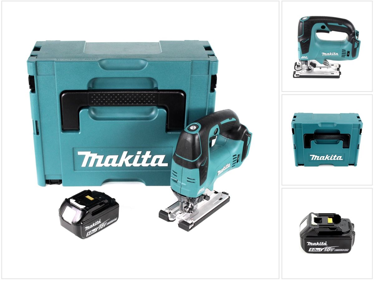 Makita DJV 182 T1J Akku Pendelhubstichsäge 18V Brushless + 1x Akku 5 0Ah + Makpac ohne Ladegerät (3500 min-1) Galaxus