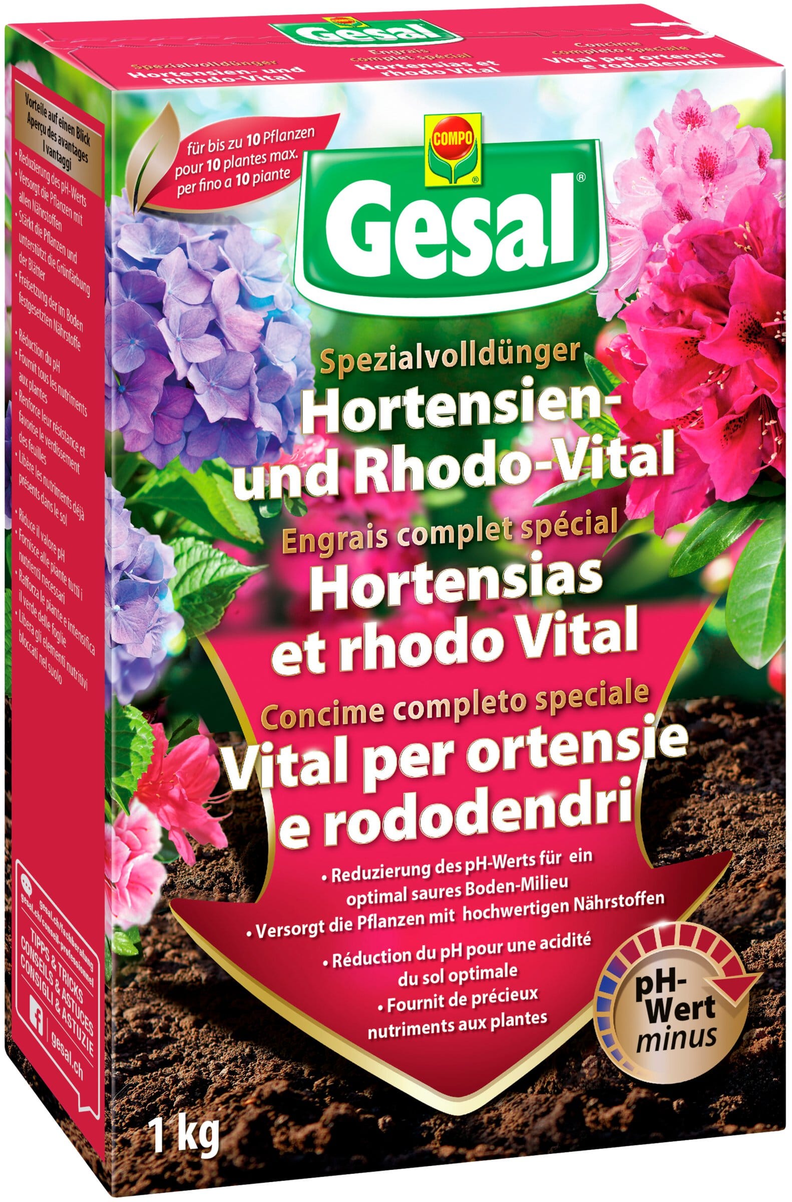 Compo Hortensien- und Rhodo-Vital (1 kg) kaufen