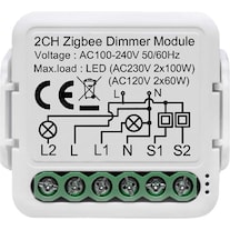 Netplus Smart Dimmer Module 2-Channel Zigbee