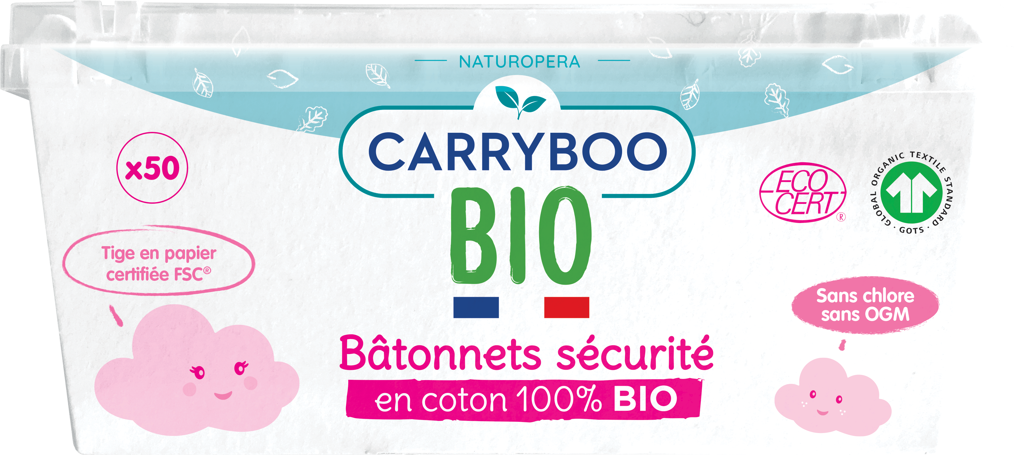 Carryboo Bio-Baumwolle Sicherheitsstäbchen kaufen