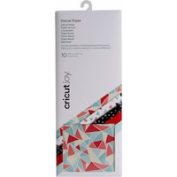 Cricut Carta da costruzione Joy Kaleidoscope 10 fogli (11.5 x 30.5, 0 g/m², 10 x)