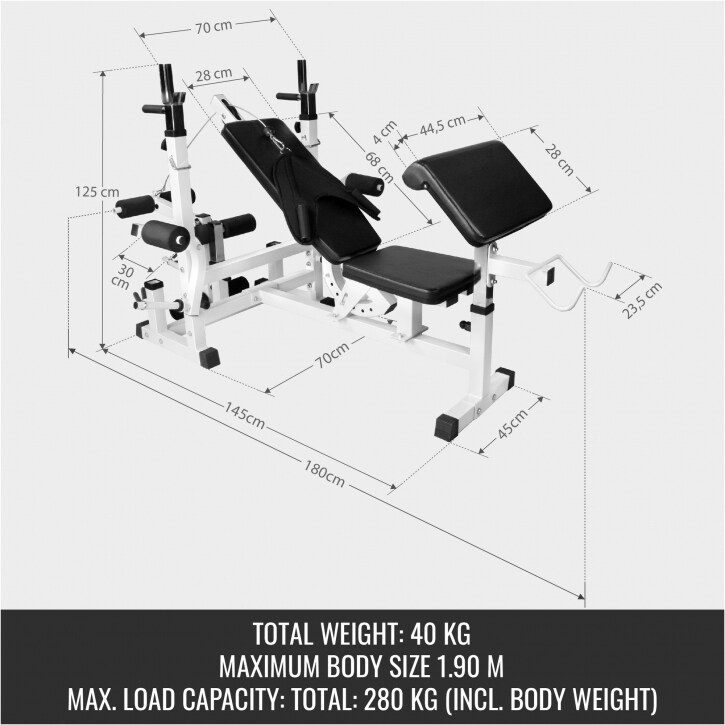 Gorilla Sports Weight bench buy at Galaxus